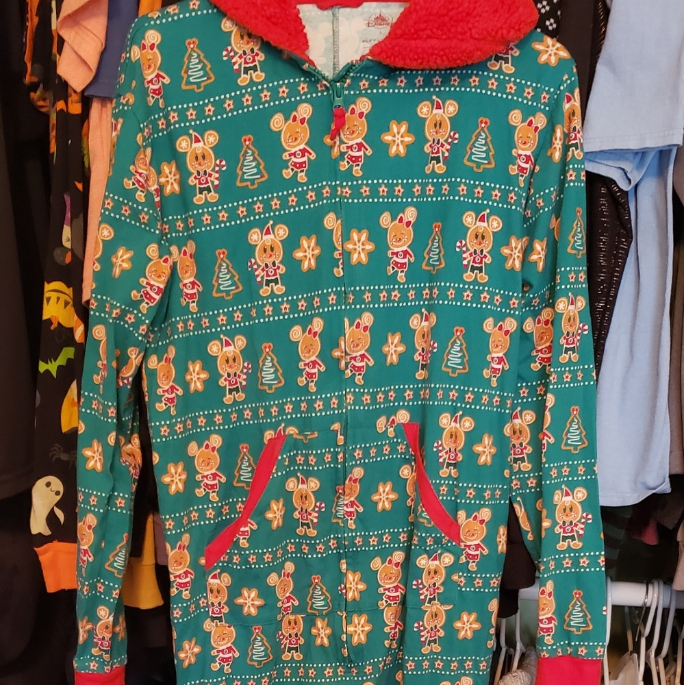 Disney small adult Christmas onesie!